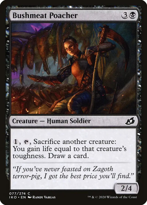 Bushmeat Poacher [Ikoria: Lair of Behemoths] - MTG Single