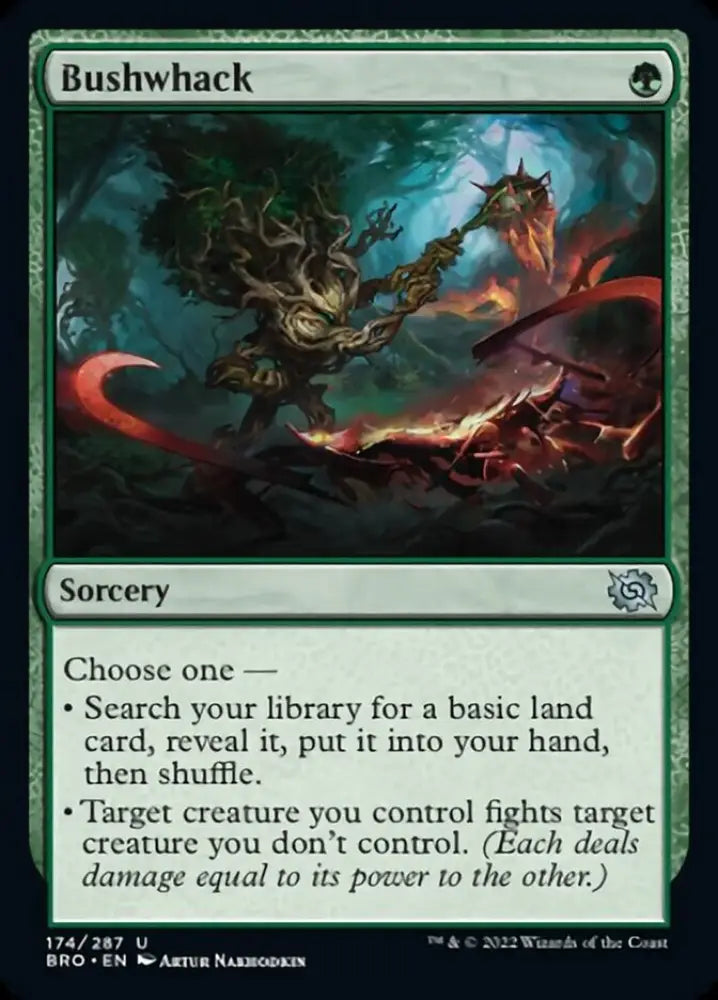 Bushwhack [The Brothers’ War] - MTG Single