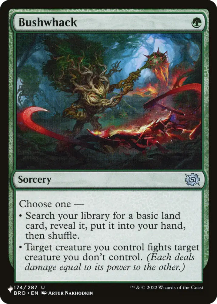 Bushwhack [The List] - MTG Single