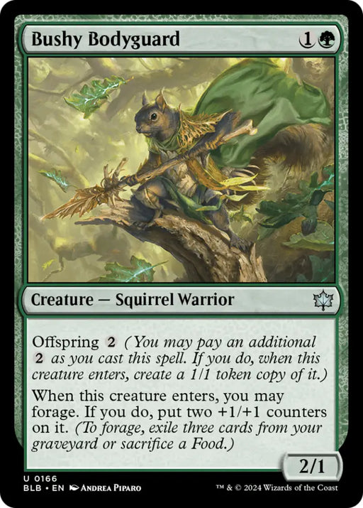 Bushy Bodyguard [Bloomburrow] - MTG Single