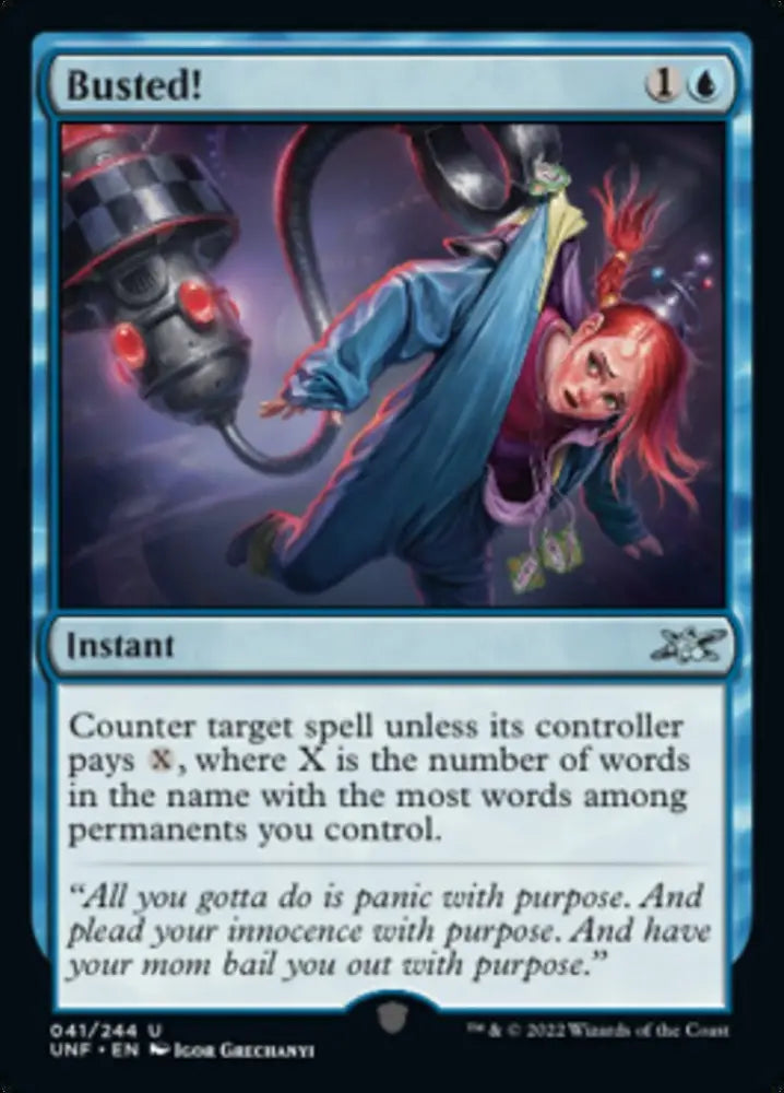 Busted! [Unfinity] - MTG Single