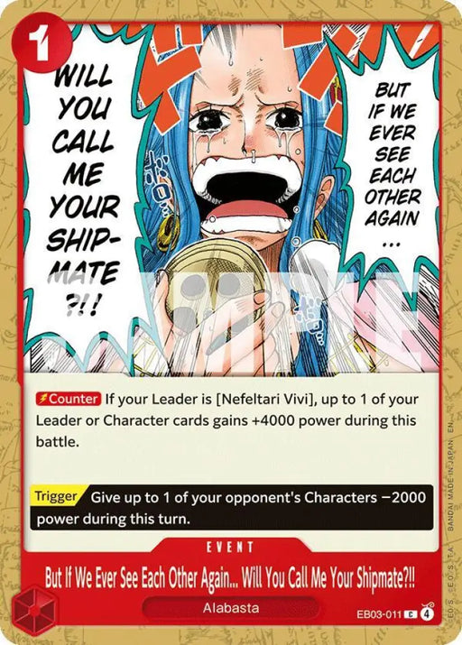 But If We Ever See Each Other Again... Will You Call Me Your Shipmate?!! (EB03-011) [Extra Booster: One Piece Heroines Edition]