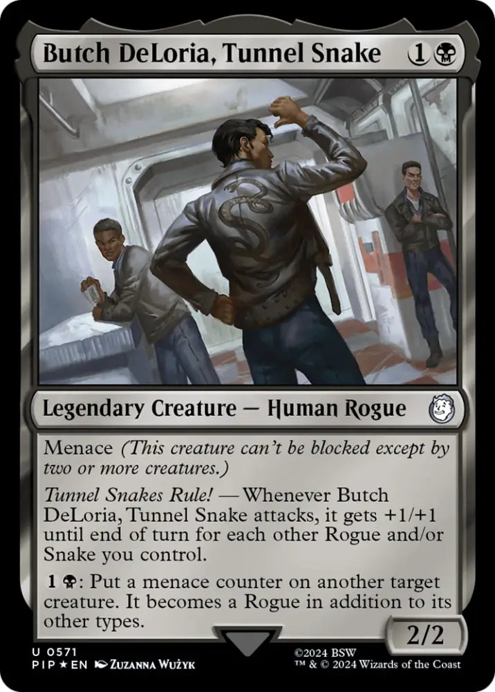 Butch DeLoria Tunnel Snake (Surge Foil) [Fallout] - MTG Single