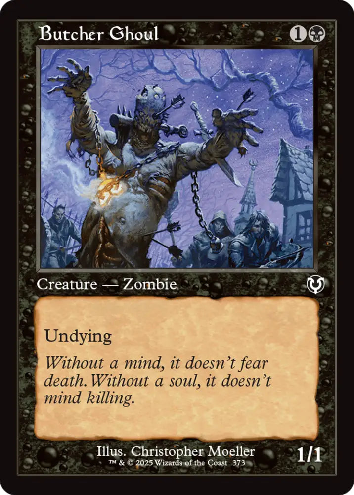 Butcher Ghoul (Retro Frame) [Innistrad Remastered] - MTG Single