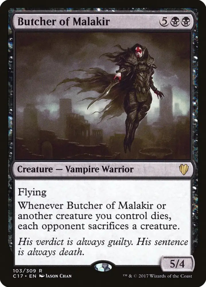 Butcher of Malakir [Commander 2017] - MTG Single