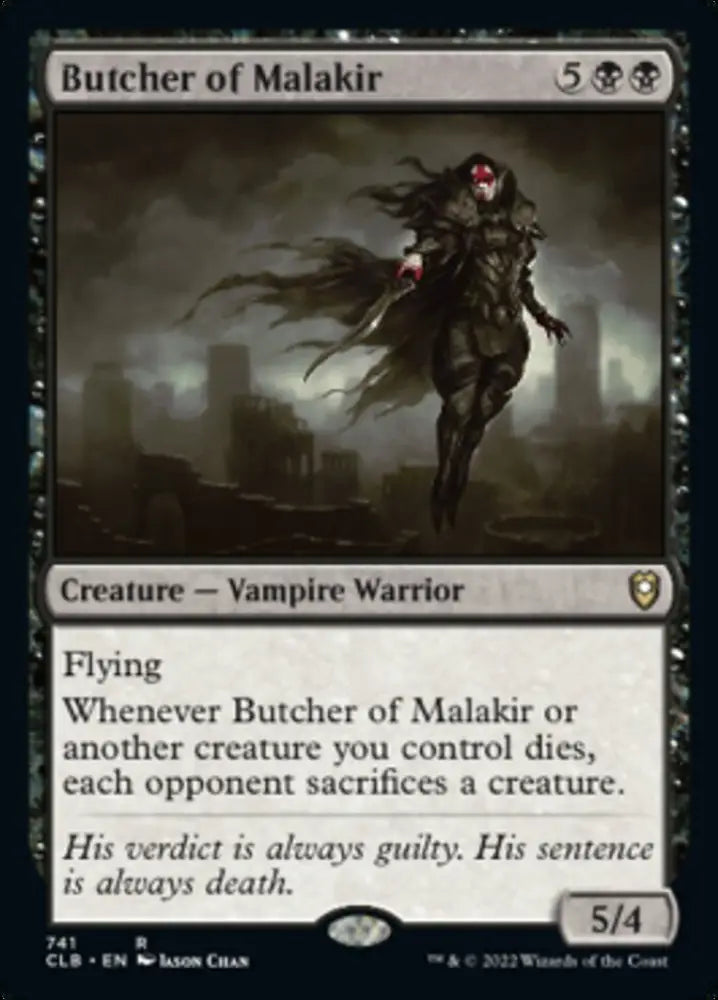 Butcher of Malakir [Commander Legends: Battle for Baldur’s Gate] - MTG Single