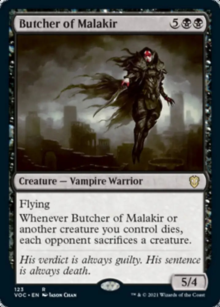 Butcher of Malakir [Innistrad: Crimson Vow Commander] - MTG Single