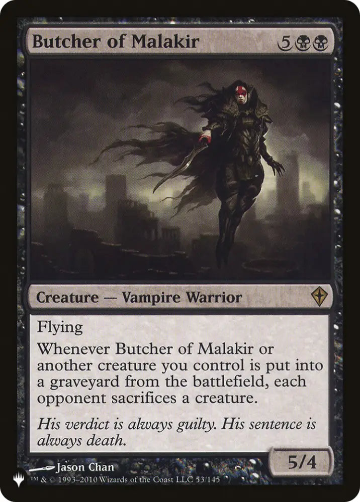 Butcher of Malakir [Secret Lair: From Cute to Brute] - MTG Single
