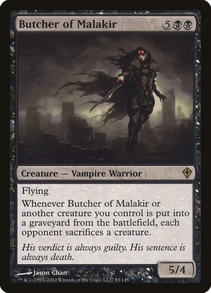 Butcher of Malakir [Worldwake] - MTG Single