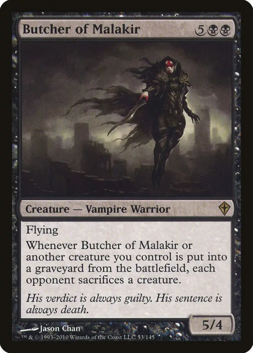 Butcher of Malakir [Worldwake] - MTG Single
