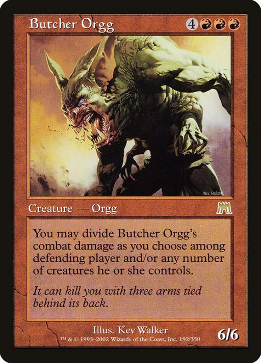 Butcher Orgg [Onslaught] - MTG Single