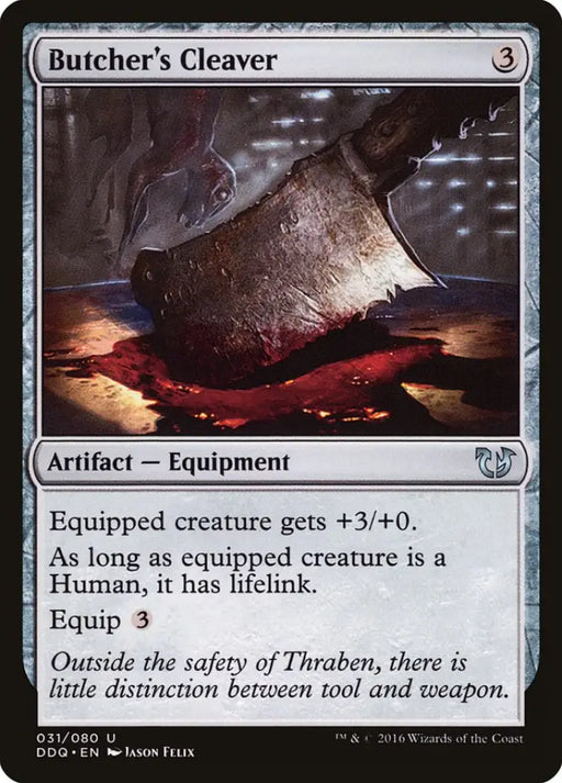 Butcher’s Cleaver [Duel Decks: Blessed vs. Cursed] - MTG Single