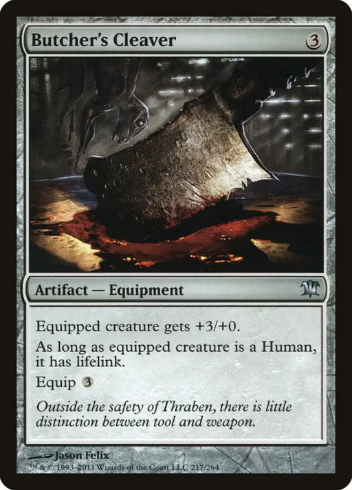 Butcher’s Cleaver [Innistrad] - MTG Single