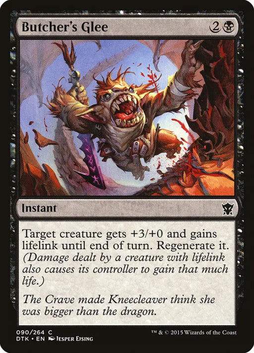 Butcher’s Glee [Dragons of Tarkir] - MTG Single