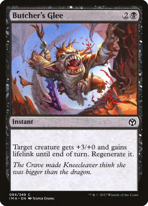 Butcher’s Glee [Iconic Masters] - MTG Single