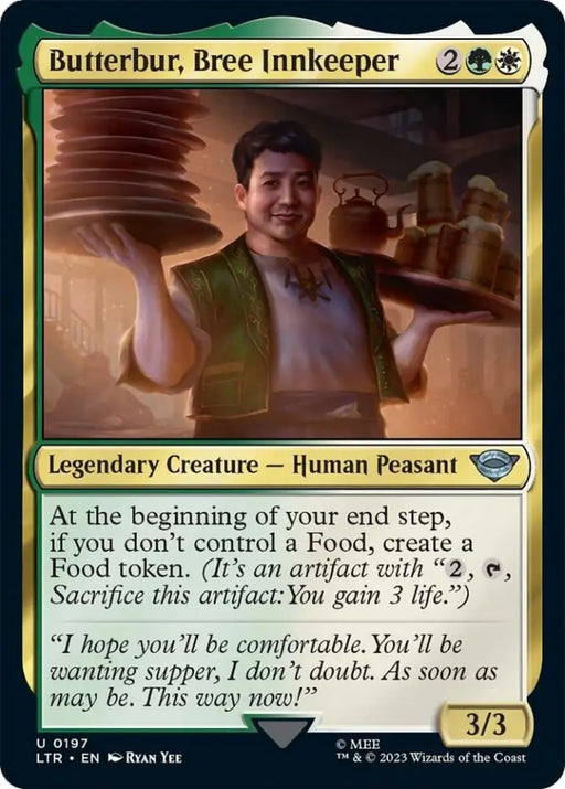 Butterbur Bree Innkeeper [The Lord of the Rings: Tales of Middle-Earth] - MTG Single