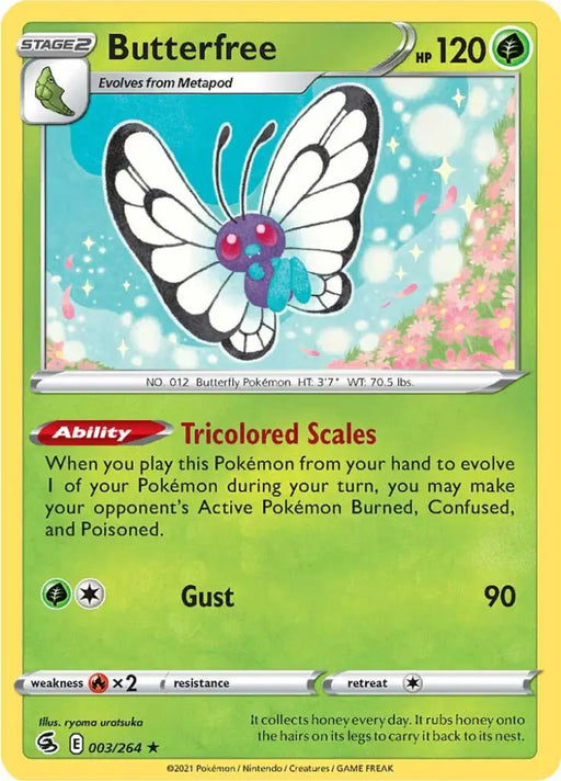 Butterfree (003/264) [Sword & Shield: Fusion Strike] - Pokemon Single
