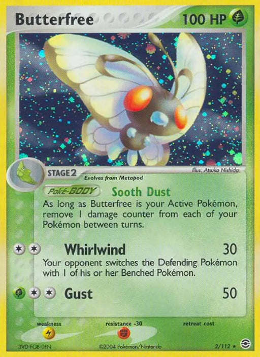 Butterfree (2/112) [EX: FireRed & LeafGreen] - Pokemon Single
