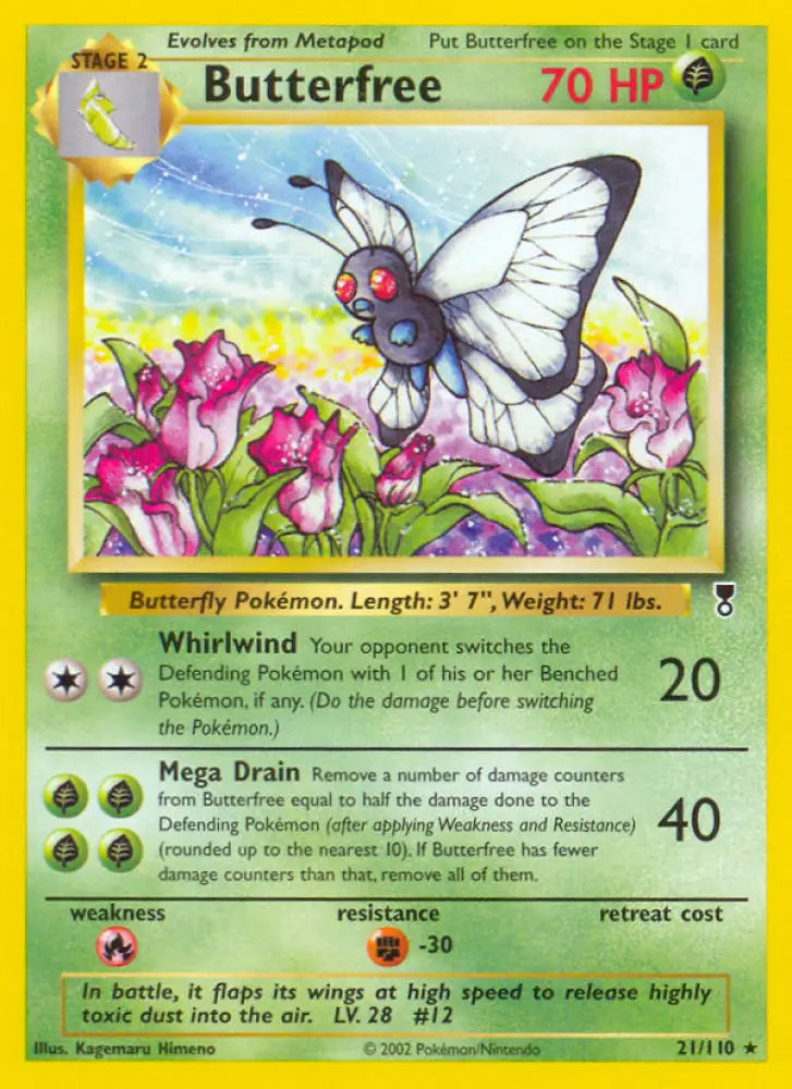 Butterfree (21/110) [Legendary Collection] - Pokemon Single