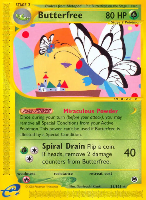Butterfree (38/165) [Expedition: Base Set] - Pokemon Single