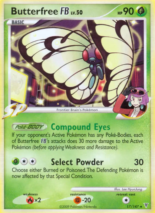 Butterfree FB (17/147) [Platinum: Supreme Victors] - Pokemon Single
