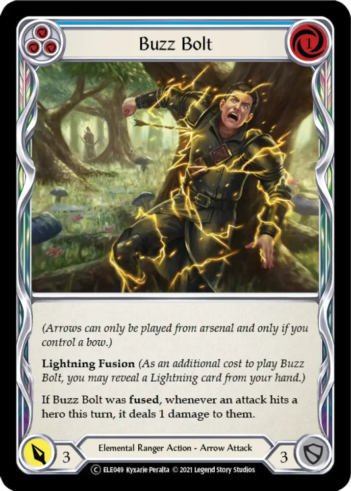 Buzz Bolt (Blue) [Tales of Aria Unlimited] Unlimited Normal - Flesh And Blood Single