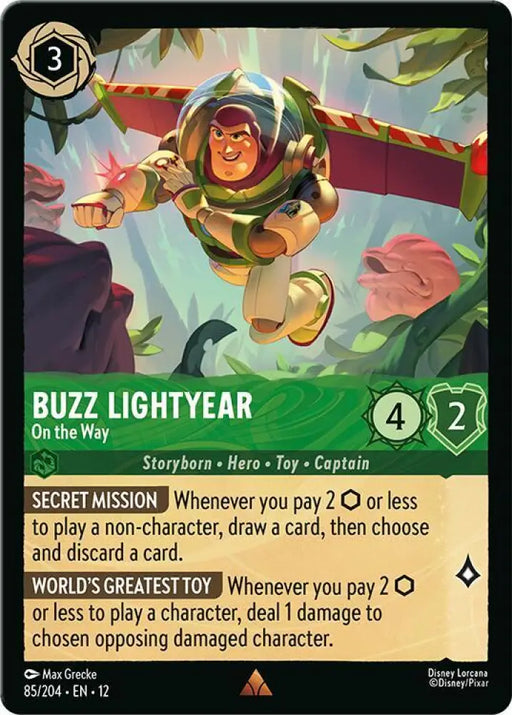 Buzz Lightyear - On the Way (85/204) [Wilds Unknown]