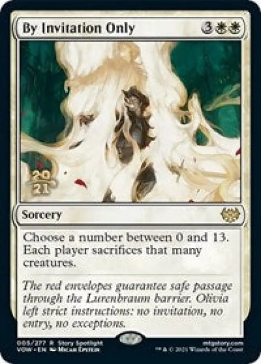 By Invitation Only (5) [Prerelease Cards]