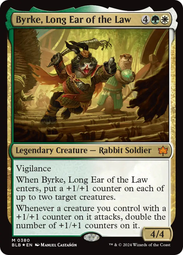 Byrke Long Ear of the Law [Bloomburrow] - MTG Single