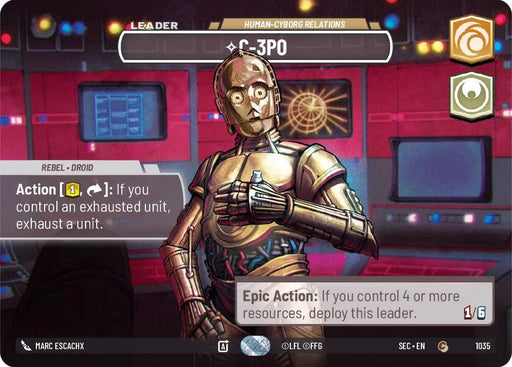 C-3PO - Human-Cyborg Relations (Showcase) (1035) [Secrets of Power]