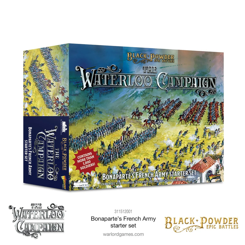 Black Powder Batailles Épiques Waterloo : Kit De Démarrage De L'Armée Française De Bonaparte (Précommande)