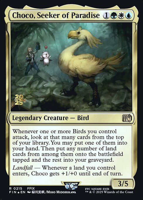 Choco, Seeker of Paradise (215s) [Final Fantasy Promos]