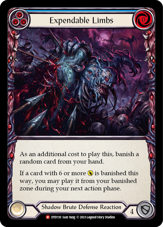 Expendable Limbs [Dusk Till Dawn] Rainbow Foil