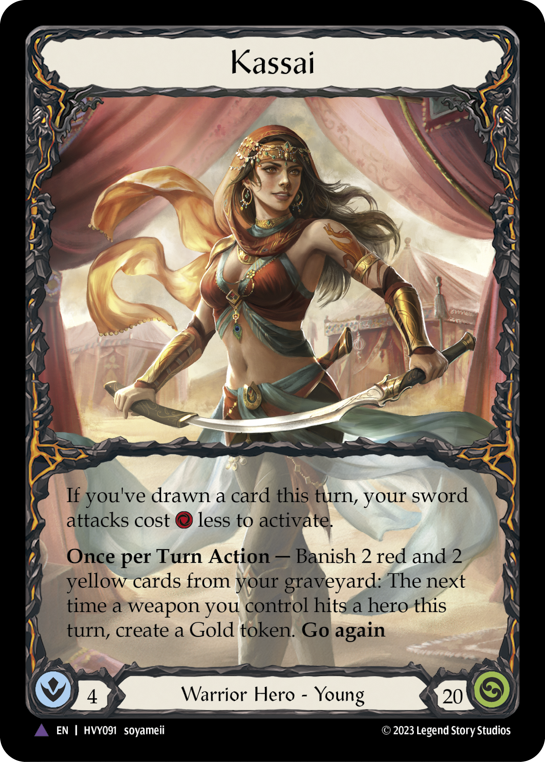 Kassai (Marvel) [Heavy Hitters] Cold Foil