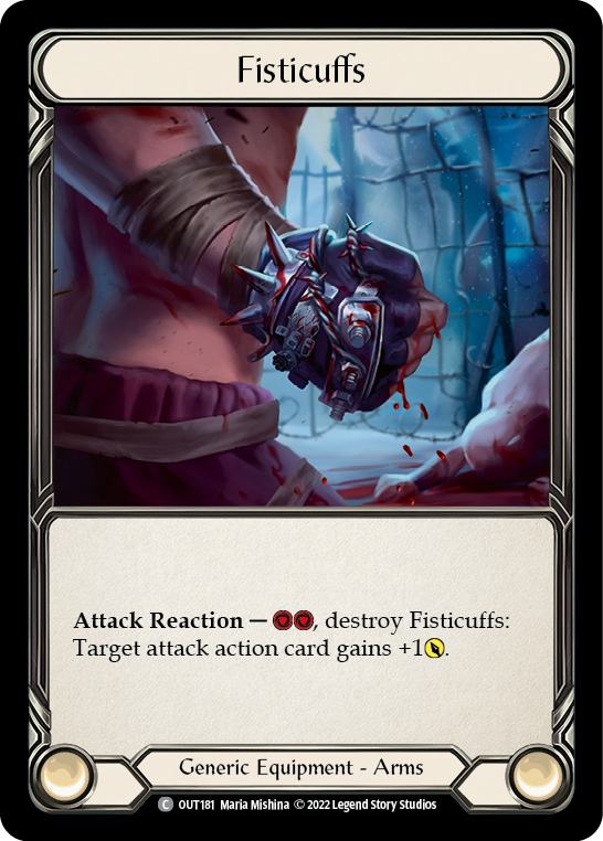 Fisticuffs [Outsiders] Rainbow Foil