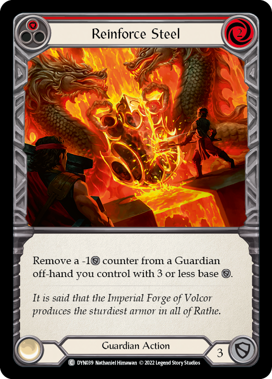 Reinforce Steel (Red) [Dynasty]