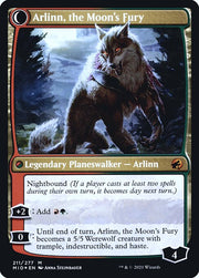 Arlinn, the Pack's Hope (211) [Prerelease Cards] Reverse