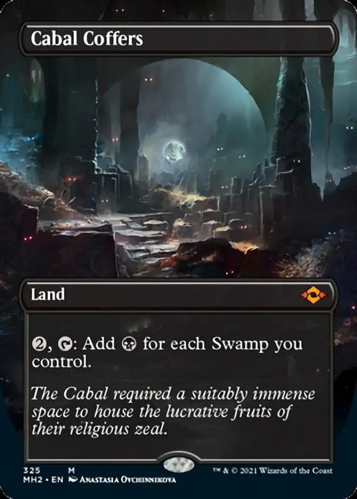 Cabal Coffers (Borderless Alternate Art) [Modern Horizons 2] - MTG Single