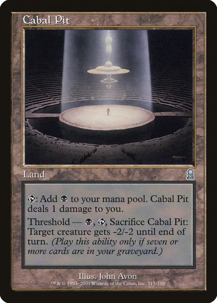 Cabal Pit [Odyssey] - MTG Single