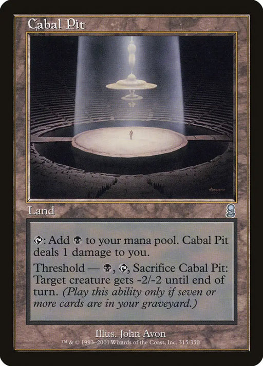 Cabal Pit [Odyssey] - MTG Single