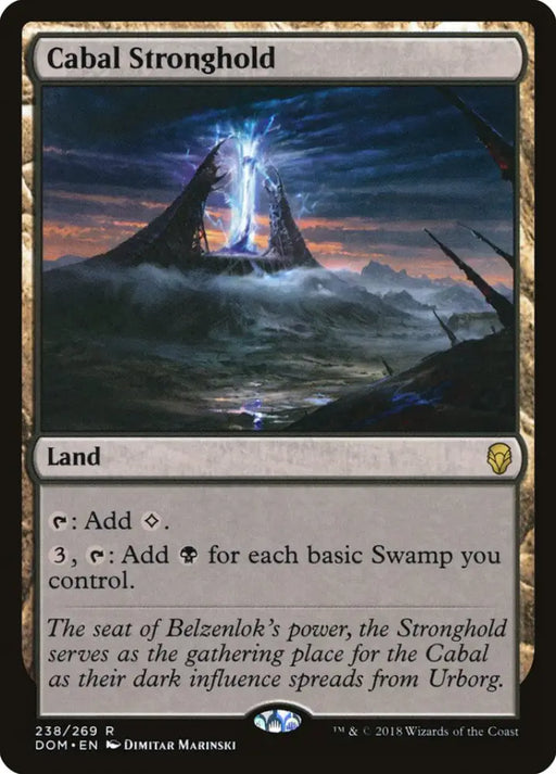 Cabal Stronghold [Dominaria] - MTG Single