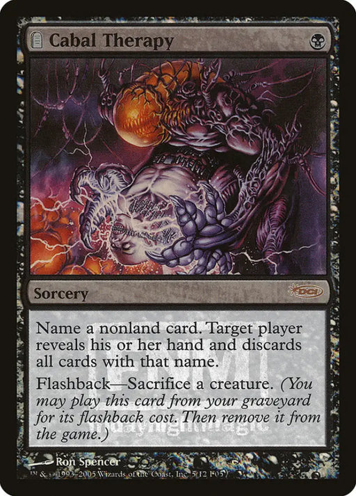 Cabal Therapy [Friday Night Magic 2005] - MTG Single