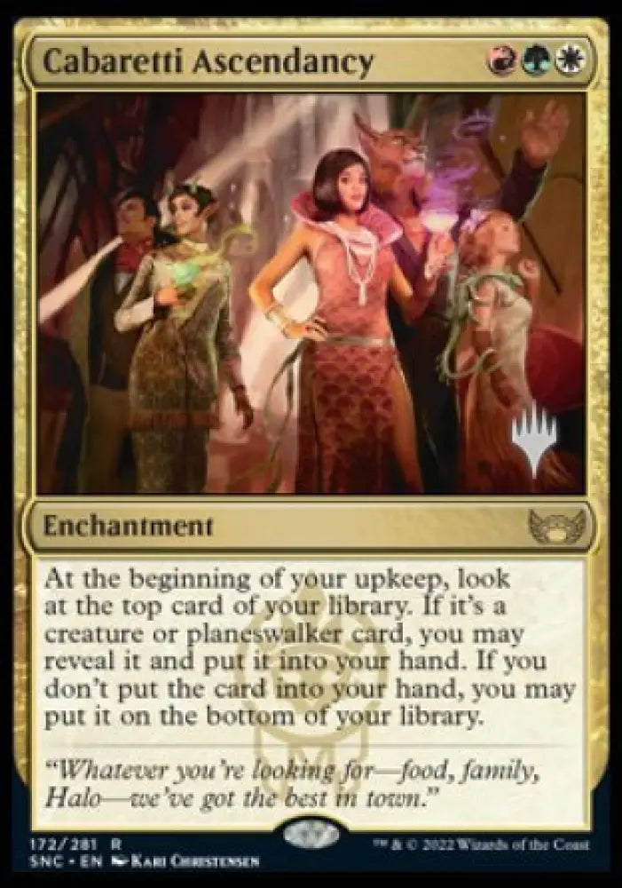 Cabaretti Ascendancy (Promo Pack) [Streets of New Capenna Promos] - MTG Single