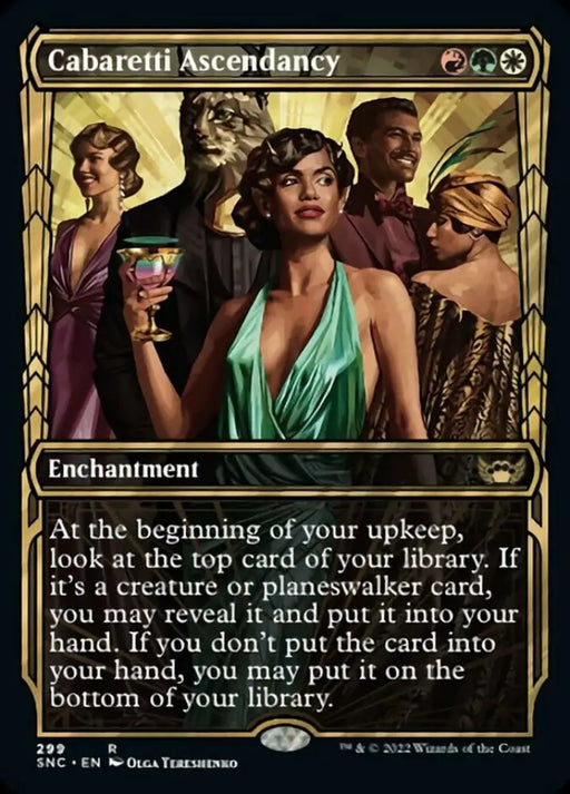 Cabaretti Ascendancy (Showcase Golden Age) [Streets of New Capenna] - MTG Single