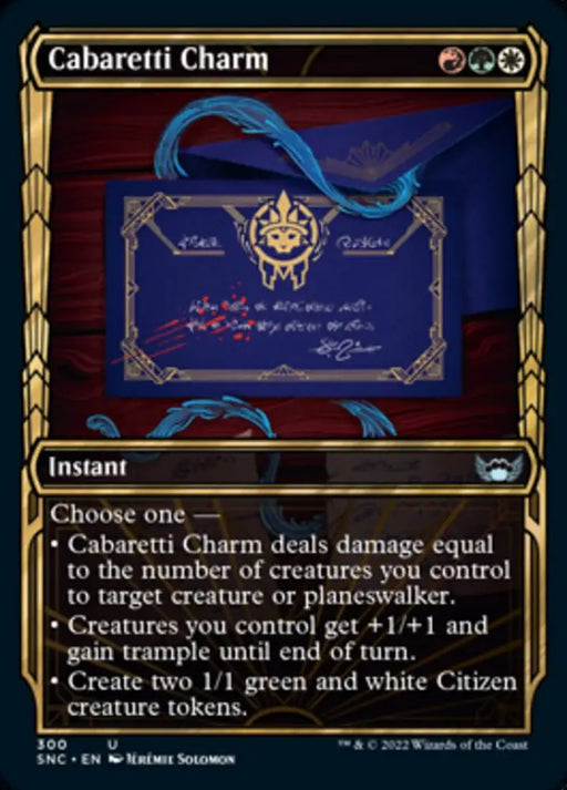 Cabaretti Charm (Showcase Golden Age) [Streets of New Capenna] - MTG Single