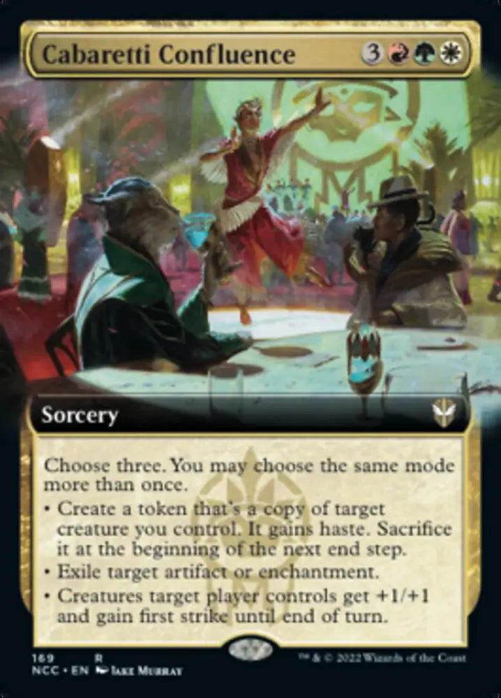Cabaretti Confluence (Extended Art) [Streets of New Capenna Commander] - MTG Single