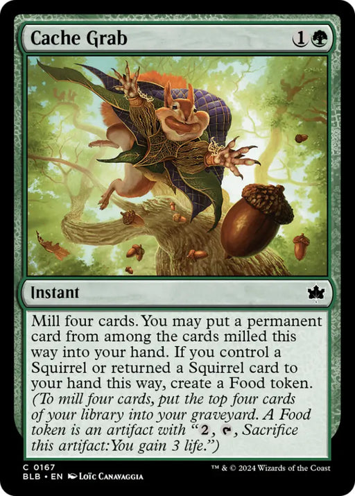 Cache Grab [Bloomburrow] - MTG Single