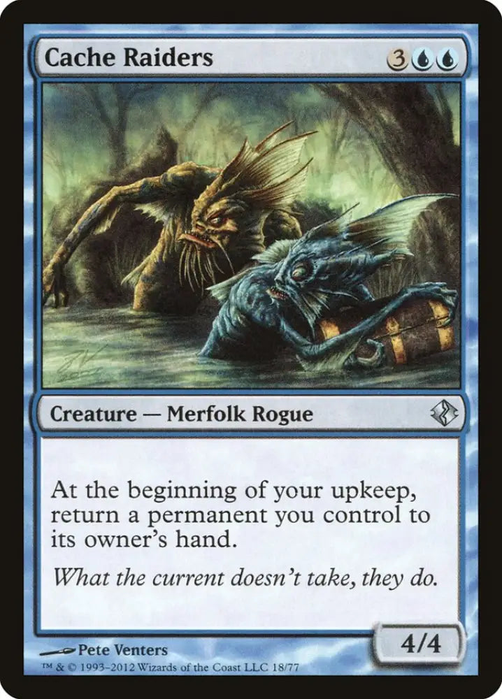 Cache Raiders [Duel Decks: Venser vs. Koth] - MTG Single