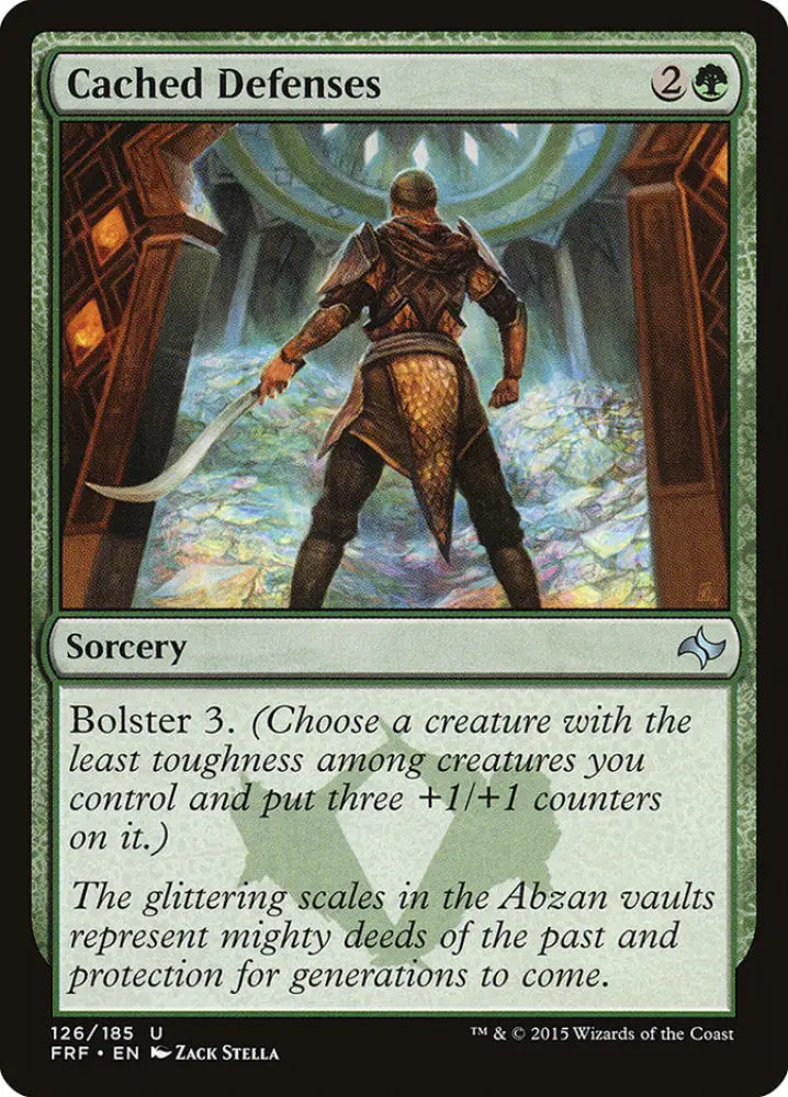 Cached Defenses [Fate Reforged] - MTG Single
