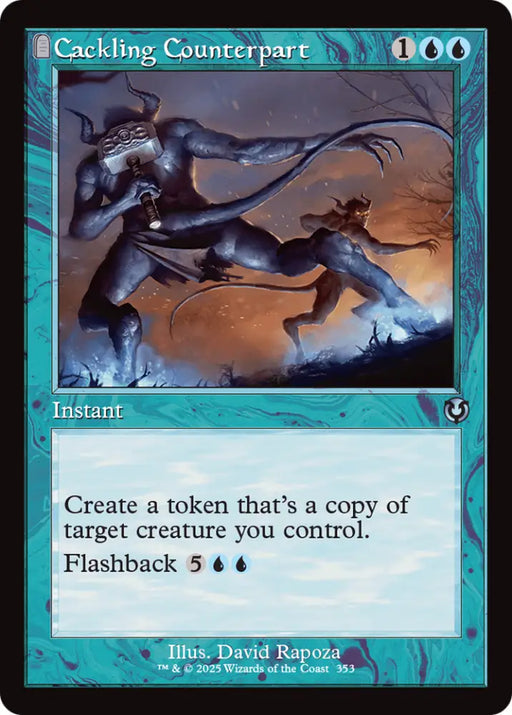 Cackling Counterpart (Retro Frame) [Innistrad Remastered] - MTG Single